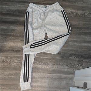 Gray Adidas Joggers